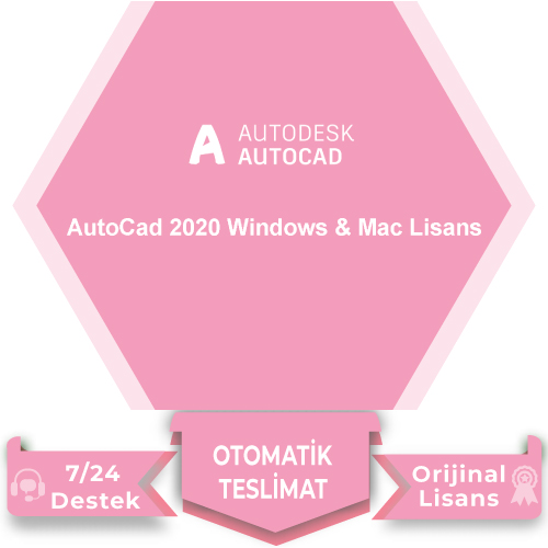 AutoCad 2020 Windows & Mac Lisans